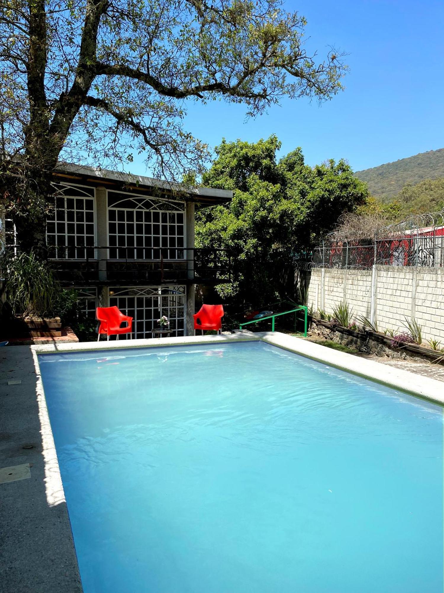 Casa Encino Con Alberca Climatizada En Tepoztlan Villa Eksteriør billede